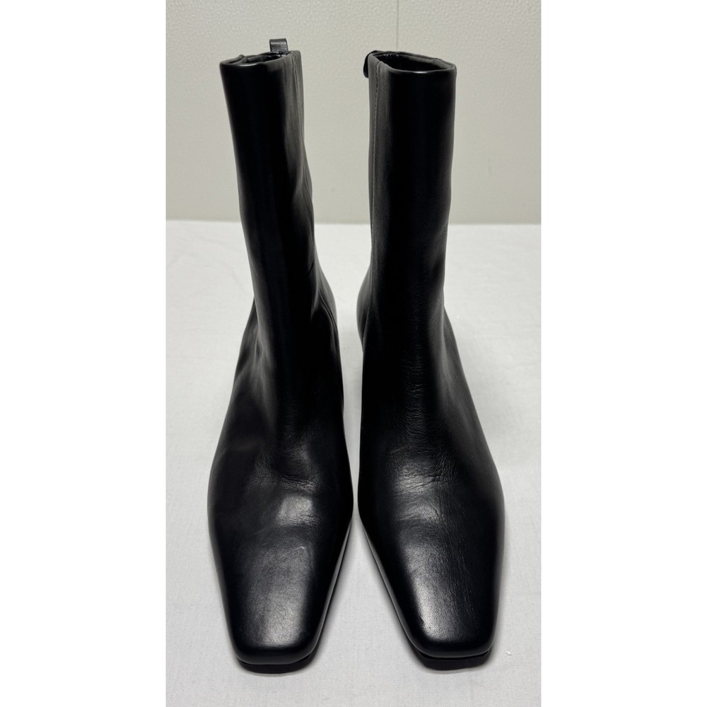 New H&M Premium Selection Ankle-high boots in soft leather black Size 10